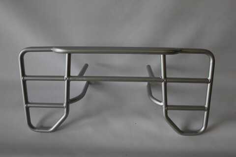 Gepäckträger, silber, big size