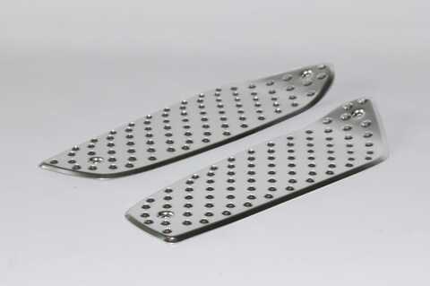 Bodenblech Rechts/Links Silber