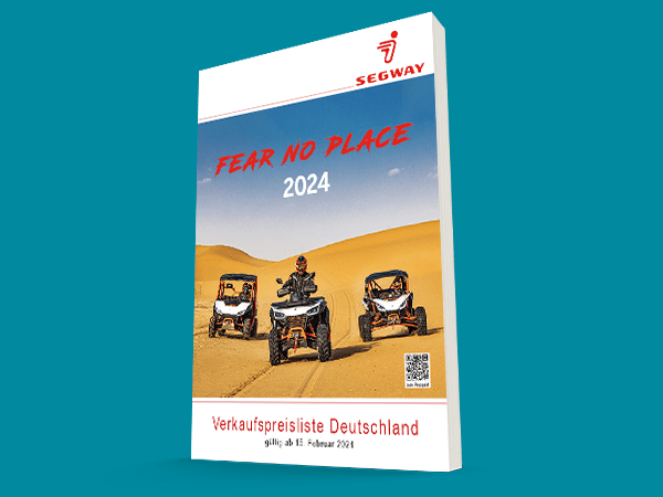 Segway Verkaufspreisliste